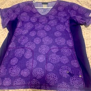 Set of XL scrub tops. Well loved but still have allot of life left